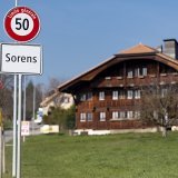 C'est à Sorens (FR), en mars 2020, que deux hommes ont été tués pour une sombre affaire de vente de tracteurs jamais réalisée (archives).